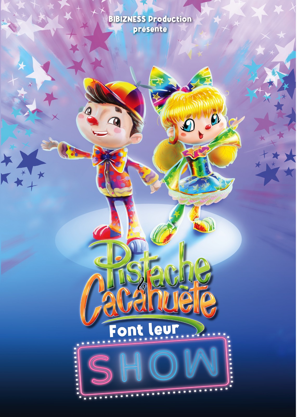 Pistache et Cacahuète font leur show !